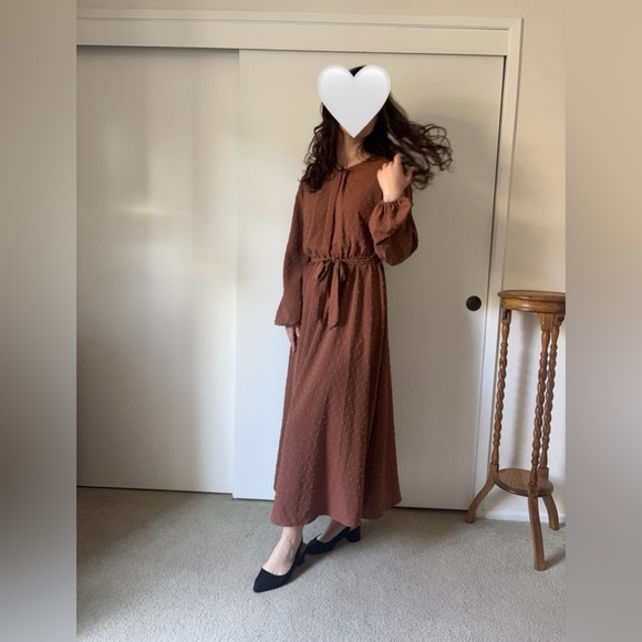 SHEIN Dresses & Skirts - Modest Swiss dot dress